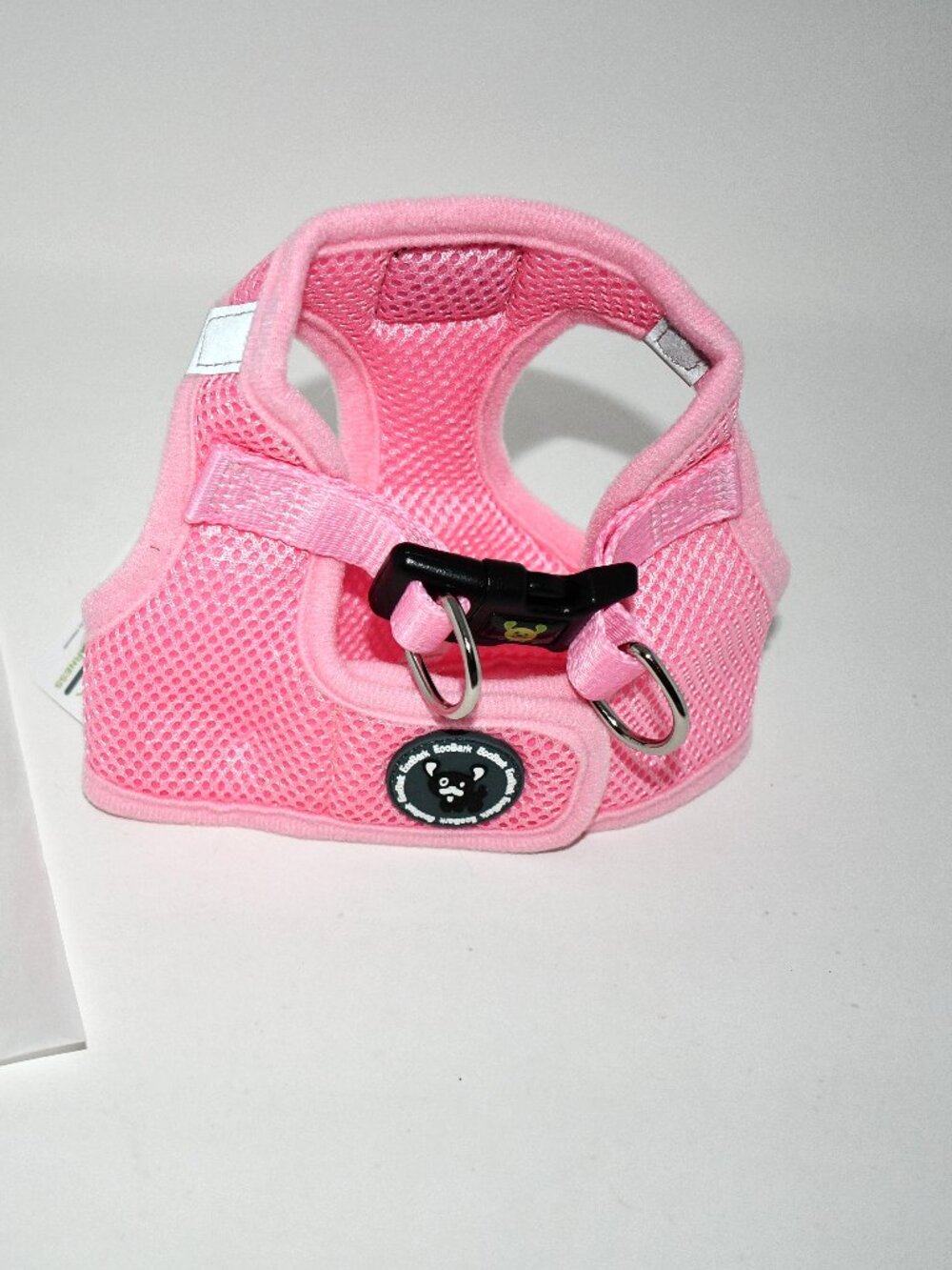 EcoBark Small Dog Harness, Baby Pink, Step-In Mesh Vest, Small, NWT